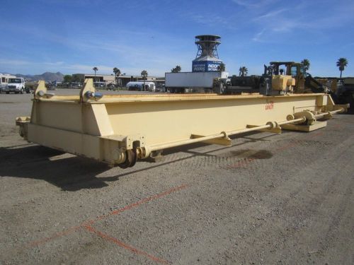 50 ton r &amp; m material, 47&#039; 10&#034; span, 25&#039; lift overhead bridge crane for sale