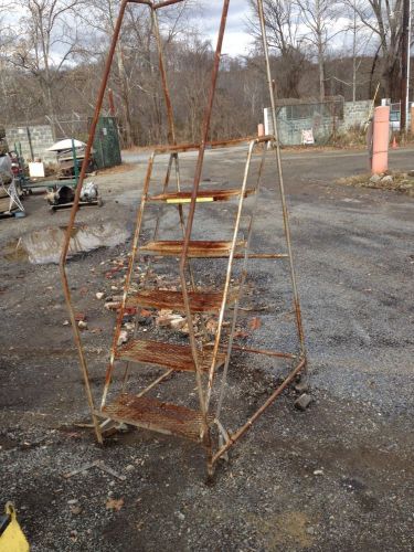Rolling Ladder Stairs 6 step 57&#034; tall Local Pickup or Message for Shipping quote