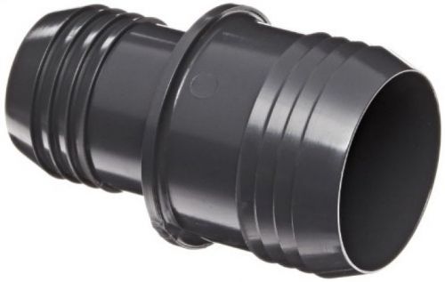 Spears pvc tube fitting, coupling, schedule 40, gray, barbed for sale