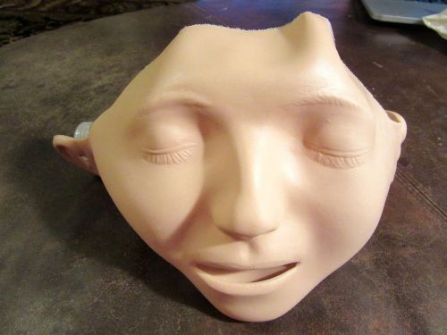 NEW LOT OF 6 LAERDAL RESUSCI ANNE REPLACEABLE FACE SKIN #310210 HALLOWEEN PROP