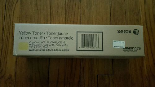 Xerox Genuine YELLOW Toner 006R01178 For WorkCentre Pro Series