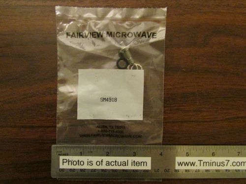 Fairview Microwave Hermetically Sealed SMA FEmale Bulkhead Feedthrough New