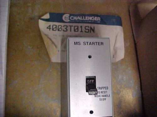 Motor Starter Switch 4003T01SN1P NIB ZG-122