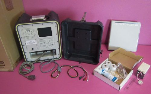 HP 43200MC Portable ECG Cardiac Heart Monitor Recorder Electrocardiograph System