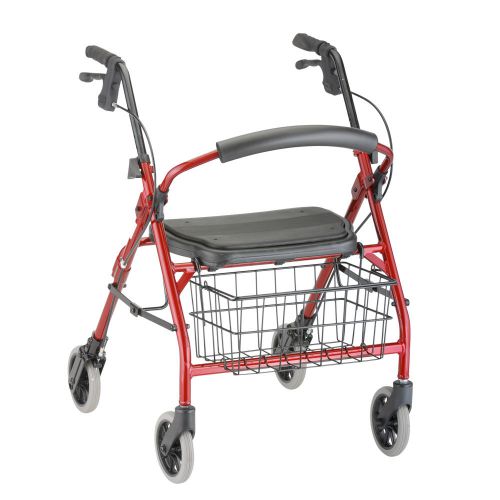 Cruiser Deluxe Walker, Red, Free Shipping, No Tax, Item 4202RD