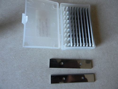 Indexable carbide inserts 60mmx12mmx1.5mm replacements-10 pak