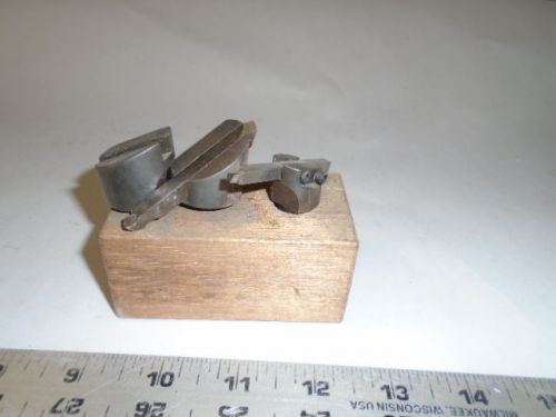 MACHINIST TOOLS LATHE MILL Machinist Set of Fly Cutters for Milling in Holder