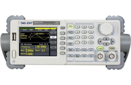 Siglent sdg1010 - 10 mhz; 2 ch; 125 msa/s; waveform generator for sale