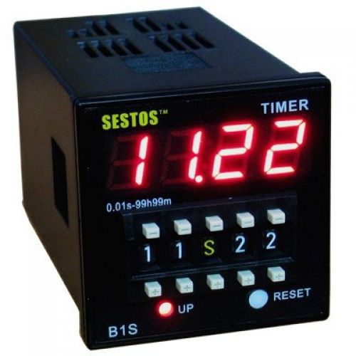 Sestos Coded Switch Digital Timer with Omron Relay Output Ce 110-220V B1s