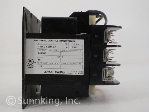 Allen Bradley Bulletin Control Circuit Transformer 1497, 1497-B-AXSX-0-N