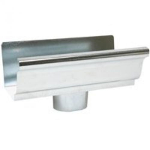 End Gutter 2In 3In Stl Galv Amerimax Home Products Galvanized Gutter 29010 Steel
