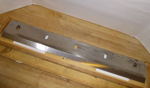 Paper cutter blade 22 3/8&#034; x 3.25&#034; boehler spezialstahl guillotine trimmer steel for sale