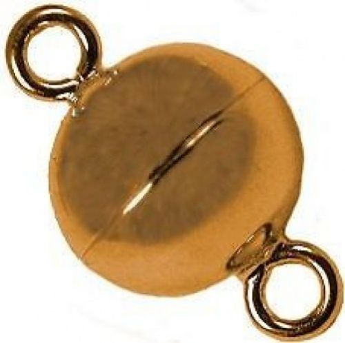 Ball - Magnetic Jewelry Clasps - Gold - Neodymium Rare Earth Magnet, Grade