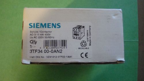 Siemens contactor 3tf34 oo-oan2 for sale