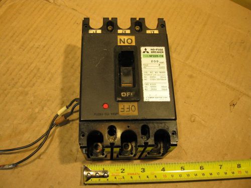 Mitsubishi NF225-CB 200A 3 Pole No-Fuse Circuit Breaker 500V 3P