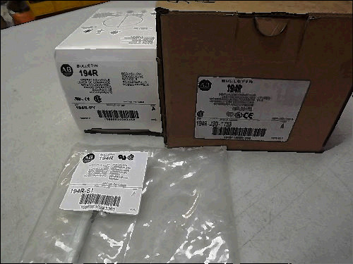 pole handle for sale, Allen-bradley 194r-j30-1753 disconnect switch kit 30amp 194r w/handle shaft new