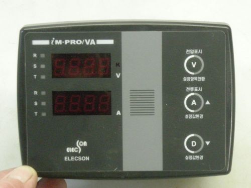 Elecson iM-PRO Intelligent Panel Meter VA/60Hz 0.5-5 Amp AC 100-390V
