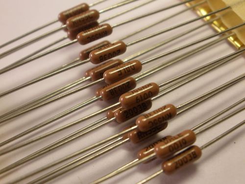 ( 50 pc. ) resistors metal film 1/4 watt 0.1 %, ( check value list ) for sale