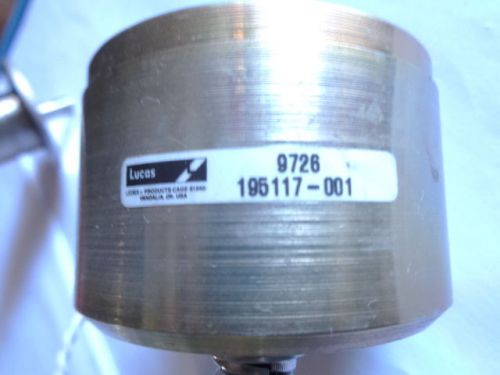 Lucas Ledex Conical Face Electric Cylindrical Solenoid  V DC