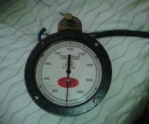New farr canada hydraulic tong line pull gauge 35000 ft-lbs sm40-36-t for sale