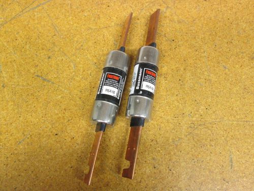 Bussman frs-r-100 dual element time delay current limiting fuse 100a 600v new 2 for sale