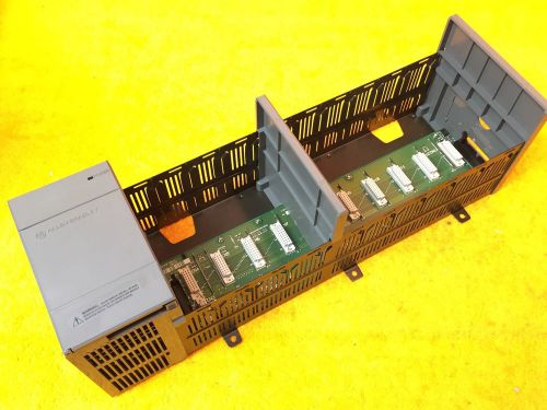 ***PERFECT** ALLEN BRADLEY 1746-P2 POWER SUPPLY &amp; 1746-A10 10-SLOT CHASSIS RACK