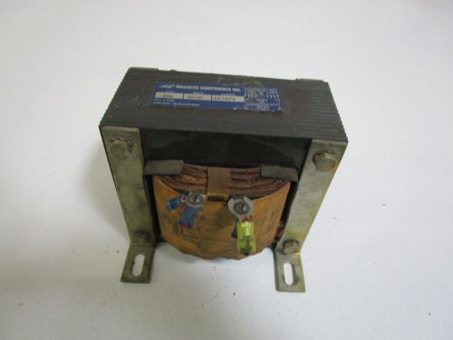 MAGNETIC COMPONENTS INC. TRANSFORMER 40-7878 *USED*