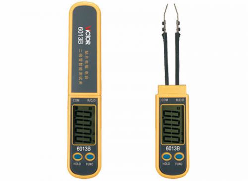 Digital rcd capacitance meter tester multimeter smd tweezers meter for sale