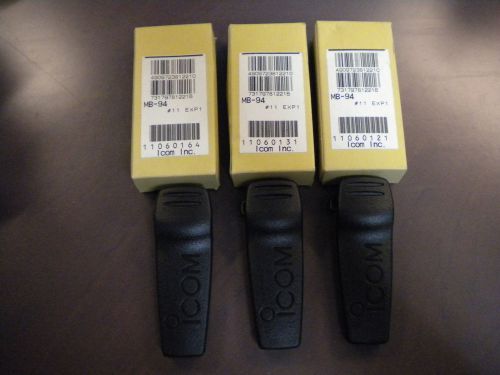 New icom belt clip mb- 94 f24 f4011 f3011 f4021 f3021 f4161ds f3161ds f4161dt for sale