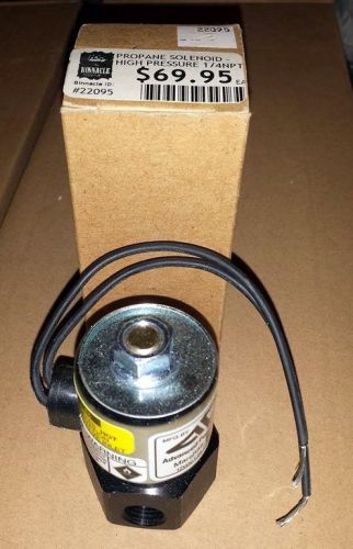 Propane Solenoid High Pressure Valve 1/4 NPT - New in Box