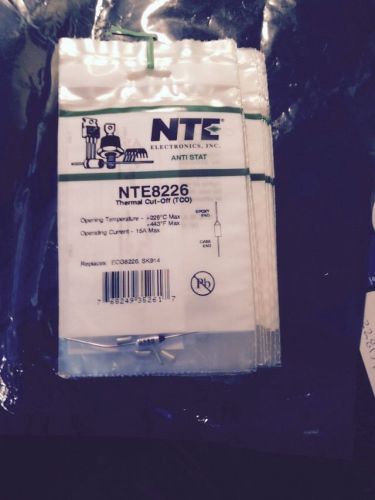 NEW FROM NTE ELECTRONICS INC. PART # NTE8226 THERMAL CUT-OFF FUSE
