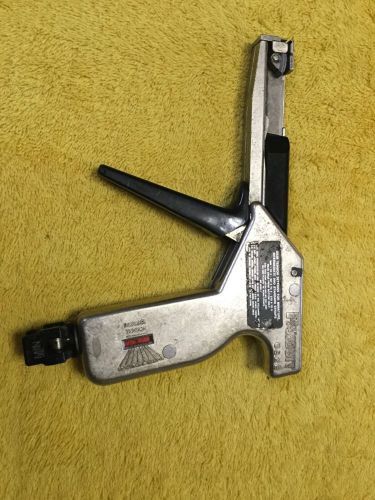 Panduit gs2b plastic cable tie down tension strap tool. used  free shipping for sale