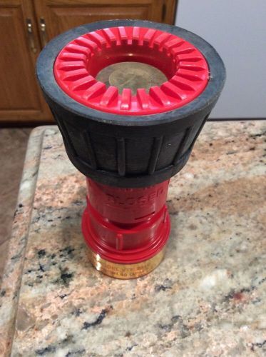 Viper fire fighting hose nozzle 1.5&#034; npsh 95gpm lexan viper vte2510 *new!* for sale