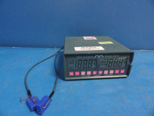 Mallinckrodt anesthesia products 6510 mon-a-therm thermistor monitor (9576) for sale
