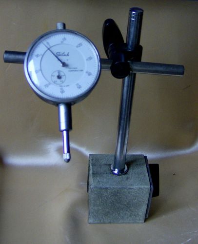 Adjustable Level Test Indicator Holder With Micrometer  Magnetic Base SUMMIT