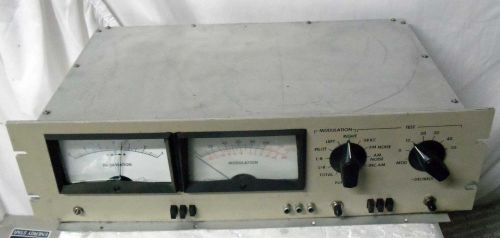 Belar FMS-1 FM Broadcast Modulation Stereo Monitor vintage