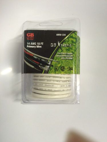 Gardner bender amw-334 14 awg 18 ft. xtreme primary wire white for sale