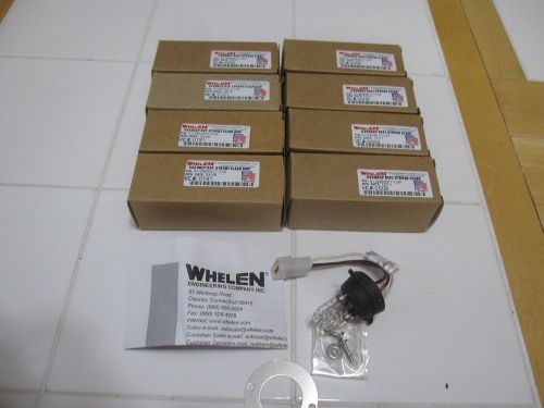 WHELEN REPLACEMENT CLEAR STROBE TUBES LOT OF 8 BRAND NEW IN THE BOX