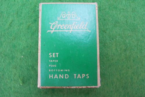GTD GREENFIELD  Hand Taps USA MADE NC  3/16-32  or 10/32   QTY= 3