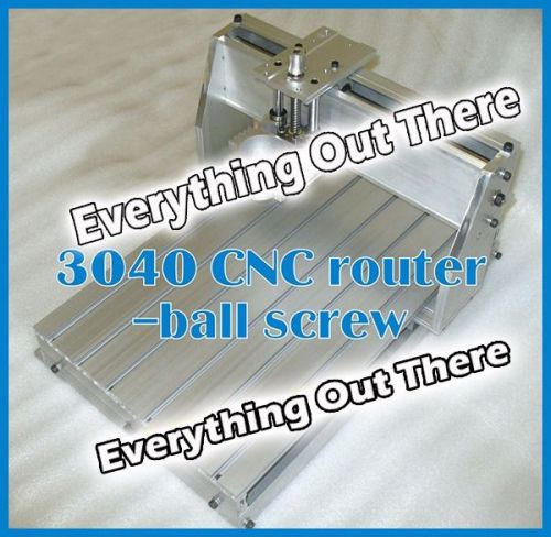 Cnc router machine engraver axis milling drilling 3040 mechanical kit frame ball for sale