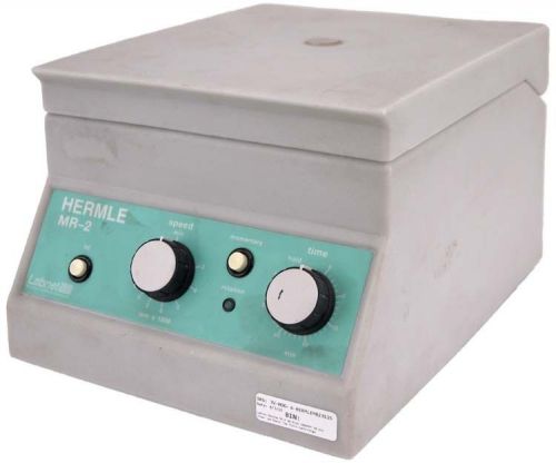 Labnet hermle mr-2 24-slot 1000rpm 30-min timer lab bench top micro centrifuge for sale