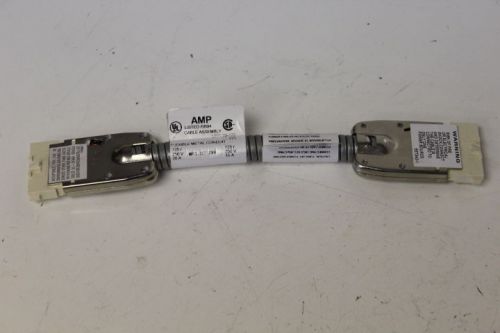AMP CABLE ASSEMBLY 12&#034; JUMPER FLEXIBLE /Fast Shipping/Trusted Seller!