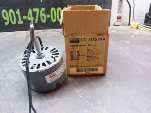 Dayton 1/70hp fan/blower motor type:shaded pole rpm:1550 115v ph:1 nib for sale
