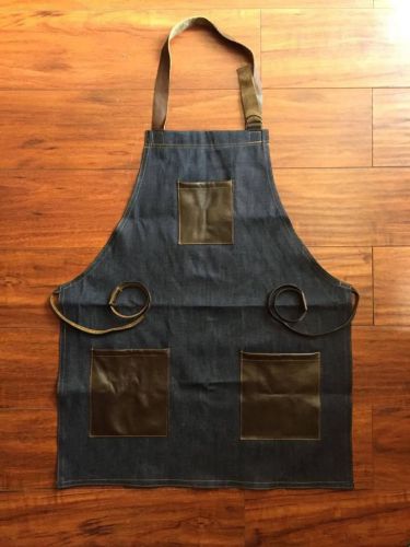 Apron Leather Pockets For Tools Woodwork &amp; Crafts Work Machinist Barber NBBP