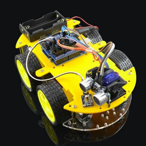 Multifunction Bluetooth Controlled Robot Smart Car Kits For Arduino NEW