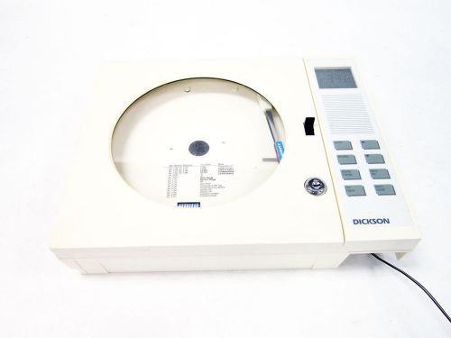 Dickson thdx temperature humidity dew point chart recorder plotter motor for sale