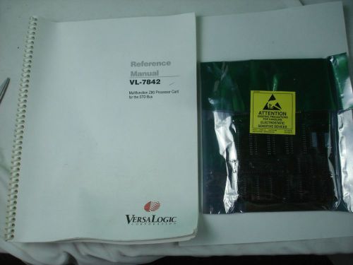 VERSALOGIC VL-7842 BOARD MULTIFUNCTION Z80 PROCESSOR CARD NEW-FREE SHIPPING