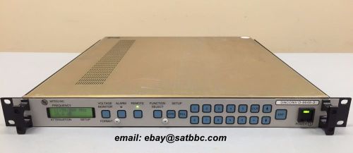 MITEQ D-9648-3 DOWNCONVERTER DOWN CONVERTER 10.95-12.75 GHz 125 KHz KU-BAND VSAT