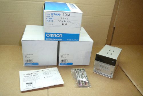 H7an-4dm-dc12-24 omron new in box counter h7an4dmdc1224 for sale
