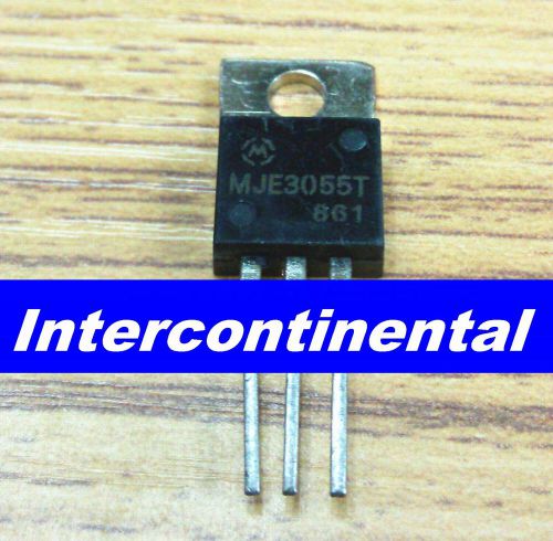 10pcs DIP Transistor MJE3055T MJE3055 MOTOROLA TO-220 Provide Tracking Number